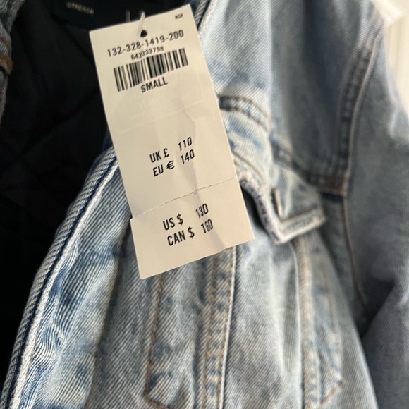 Vintage Y2K fleece lined Ambercrombie and Fitch Jean Jacket - Picture 7 of 10